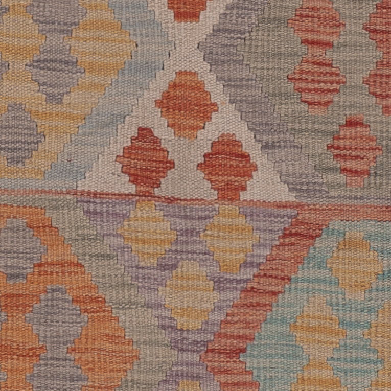 Kelim Rug - Splash - 148 x 107 cm - multicolored