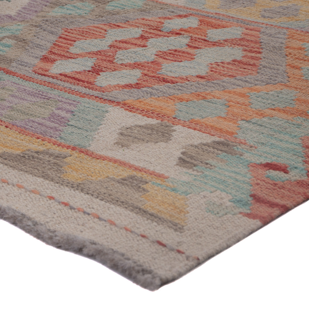 Kelim Rug - Splash - 148 x 107 cm - multicolored