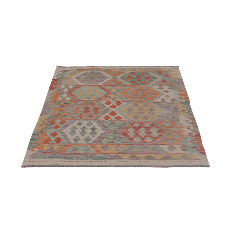 Kelim Rug - Splash - 148 x 107 cm - multicolored