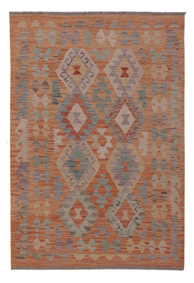Kelim Rug - Splash - 147 x 104 cm - multicolored