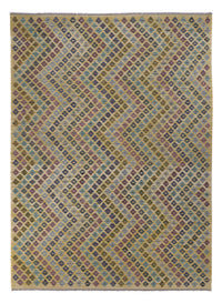 Kelim Rug - Splash - 295 x 212 cm - multicolored