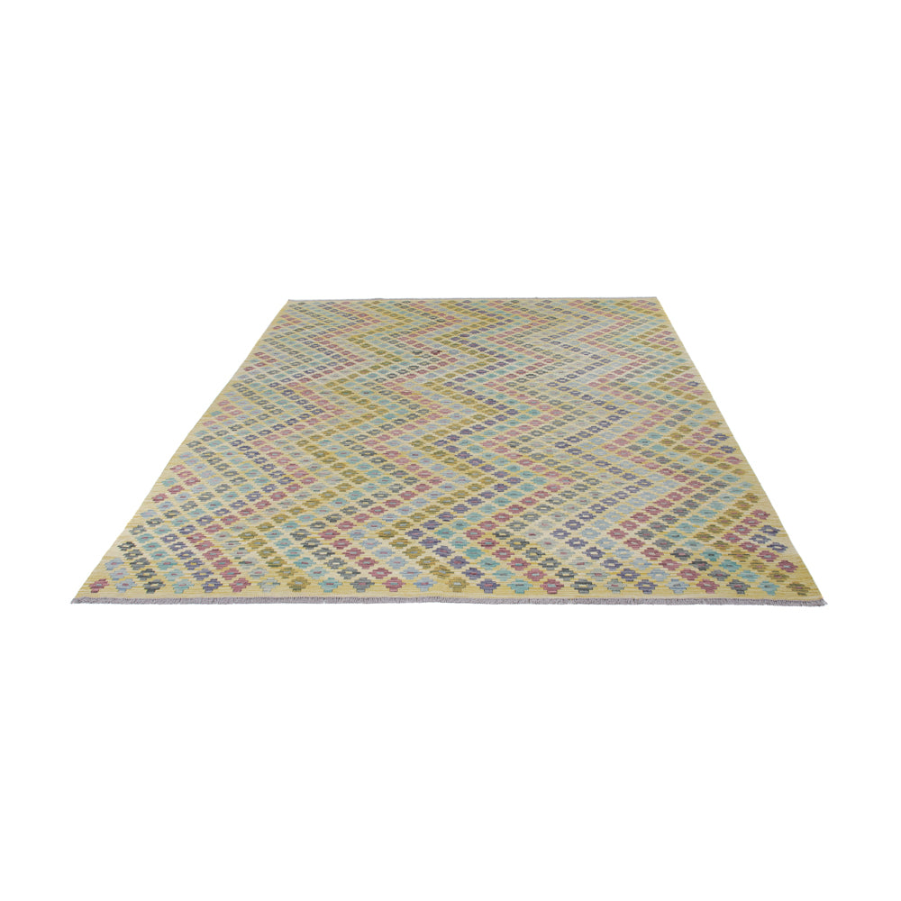 Kelim Rug - Splash - 295 x 212 cm - multicolored