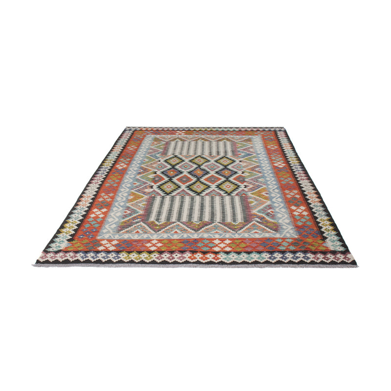 Kelim Rug - Splash - 303 x 206 cm - multicolored