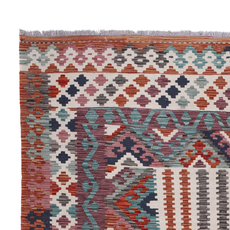 Kelim Rug - Splash - 309 x 209 cm - multicolored