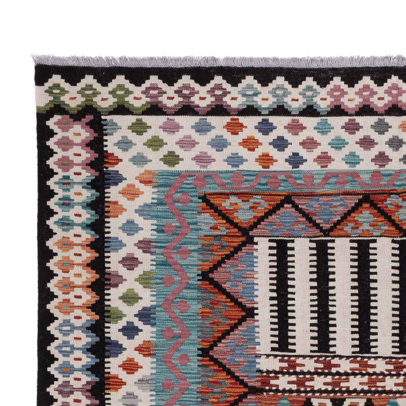 Kelim Rug - Splash - 297 x 203 cm - multicolored