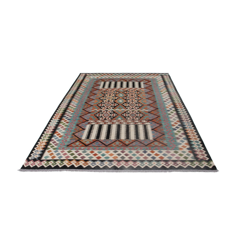 Kelim Rug - Splash - 297 x 203 cm - multicolored