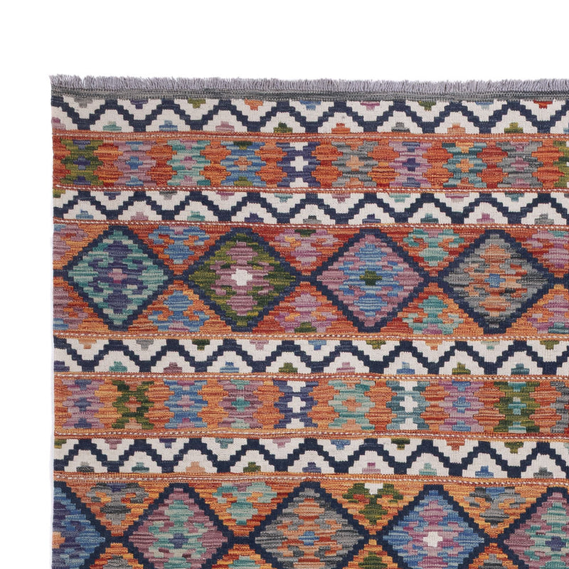 Kelim Rug - Splash - 296 x 211 cm - multicolored