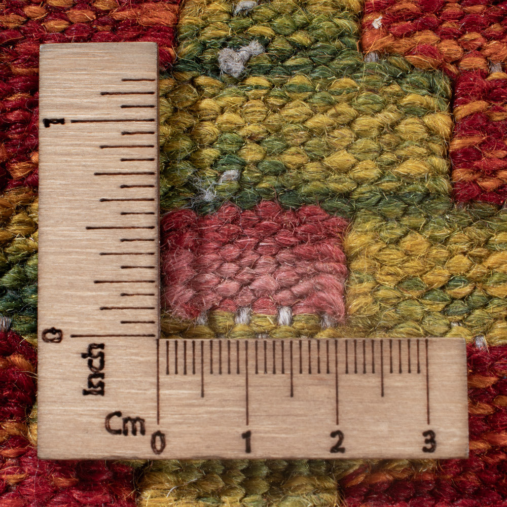 Kelim Rug - Splash - 303 x 198 cm - multicolored