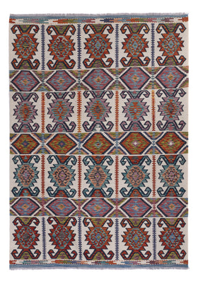 Kelim Rug - Splash - 238 x 183 cm - multicolored