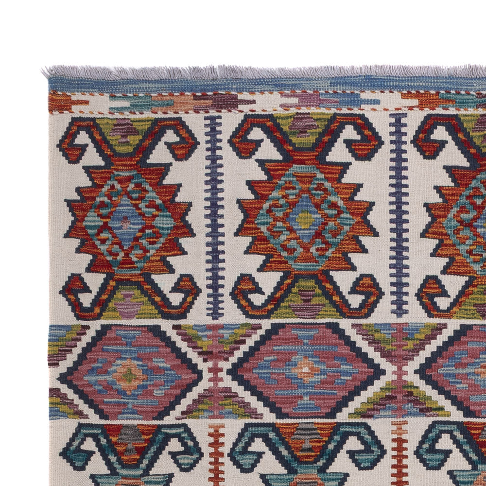 Kilim Maimana Rug 238x183cm - Wool Rug