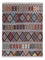 Kelim Rug - Splash - 241 x 185 cm - multicolored