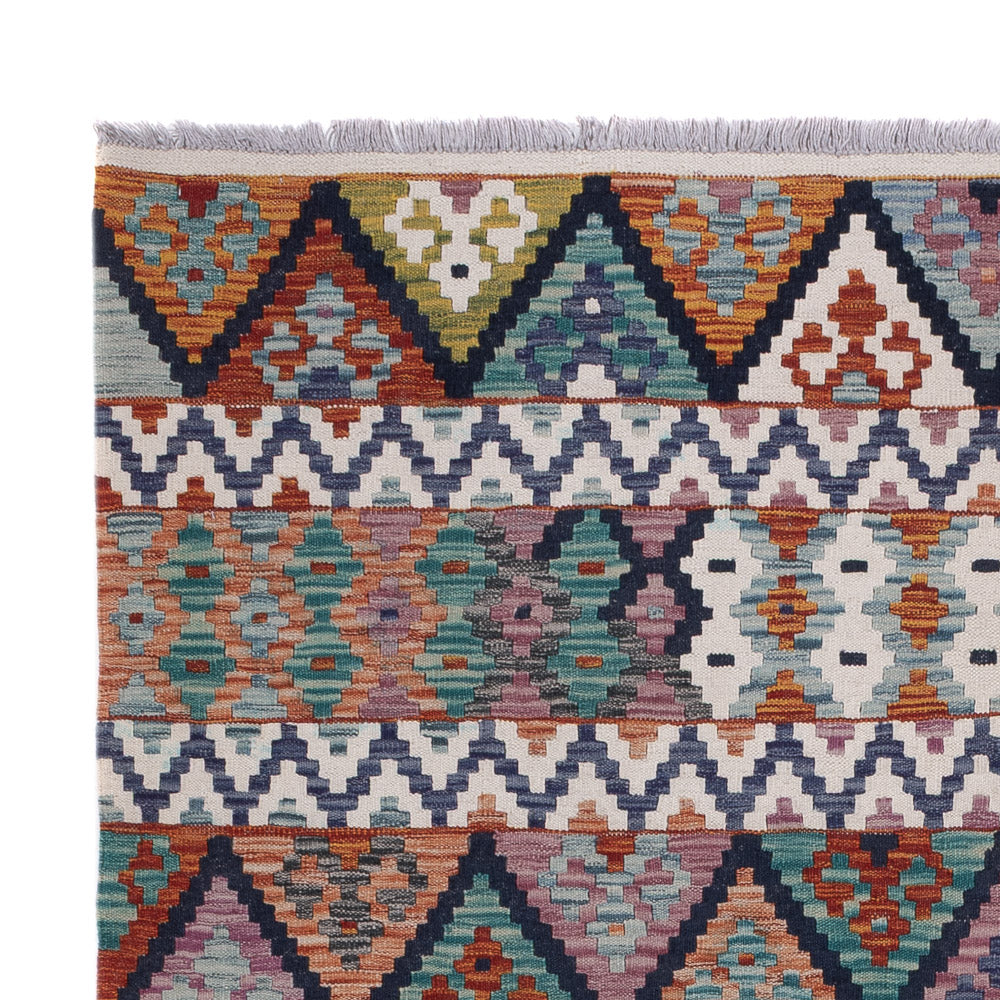 Kilim Maimana Rug 241x185cm - Wool Rug