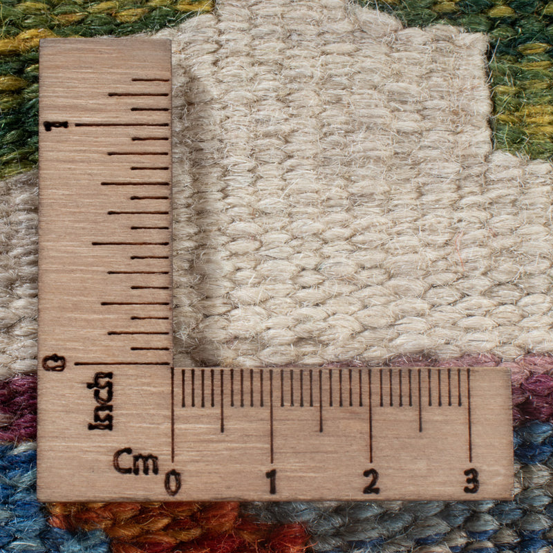 Kelim Rug - Splash - 252 x 177 cm - multicolored