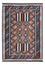 Kelim Rug - Splash - 248 x 177 cm - multicolored