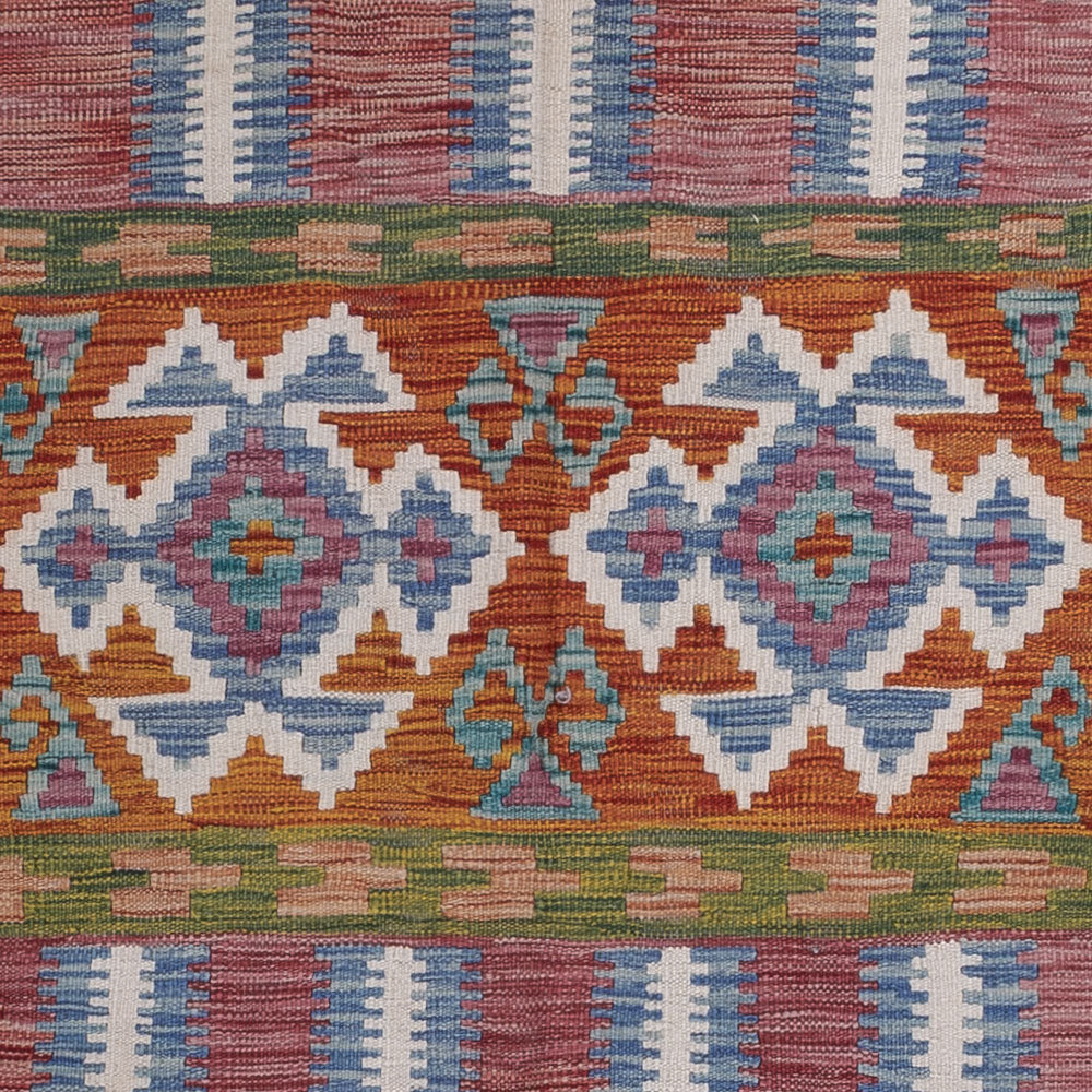 Kelim Rug - Splash - 248 x 178 cm - multicolored