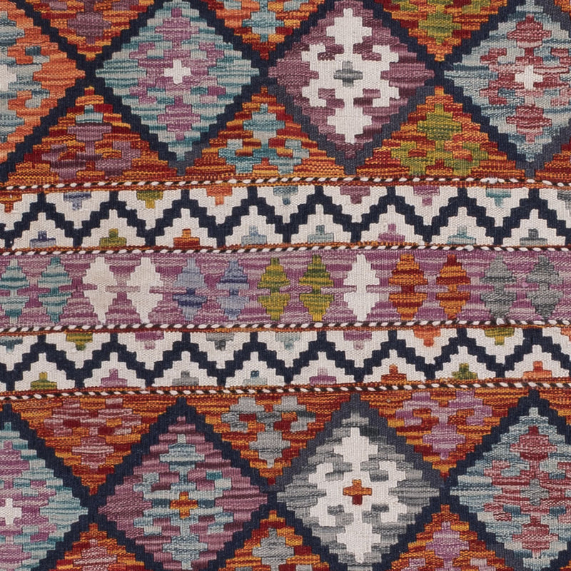 Kelim Rug - Splash - 240 x 175 cm - multicolored