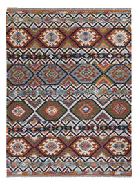 Kelim Rug - Splash - 256 x 190 cm - multicolored