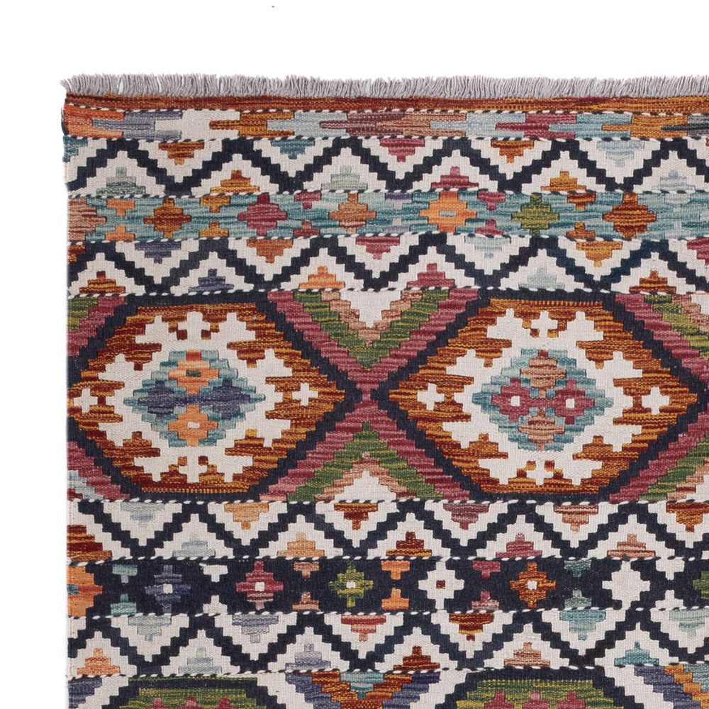 Kilim Maimana Rug 256x190cm - Wool Rug