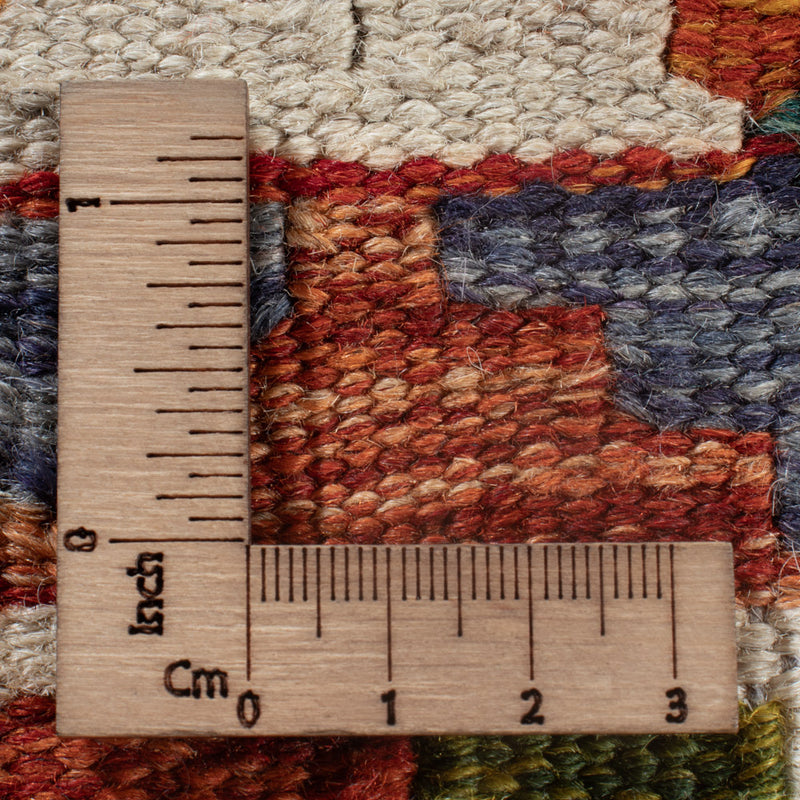 Kelim Rug - Splash - 253 x 176 cm - multicolored