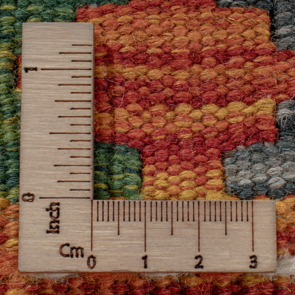 Kelim Rug - Splash - 293 x 207 cm - multicolored