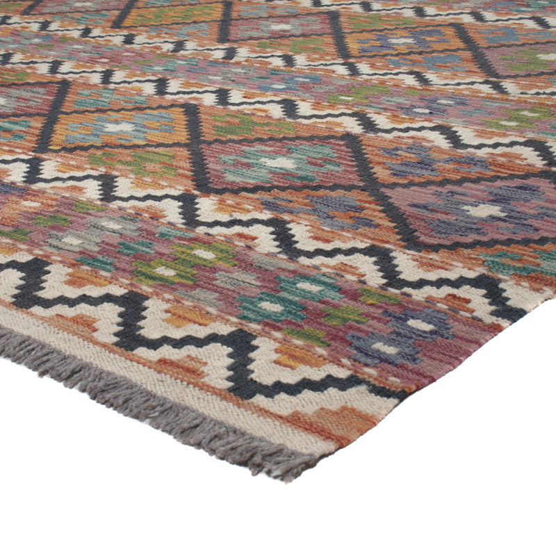 Kelim Rug - Splash - 301 x 212 cm - multicolored