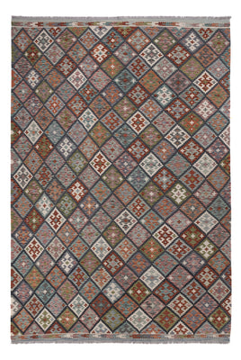 Kelim Rug - Splash - 300 x 206 cm - multicolored