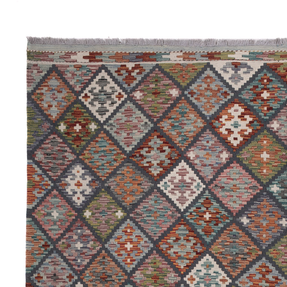 Kelim Rug - Splash - 300 x 206 cm - multicolored