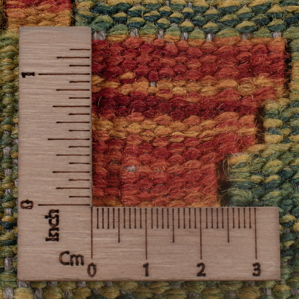 Kelim Rug - Splash - 196 x 155 cm - multicolored