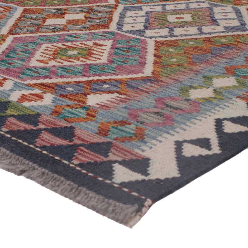 Kelim Rug - Splash - 205 x 165 cm - multicolored