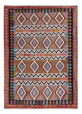 Kelim Rug - Splash - 245 x 183 cm - multicolored