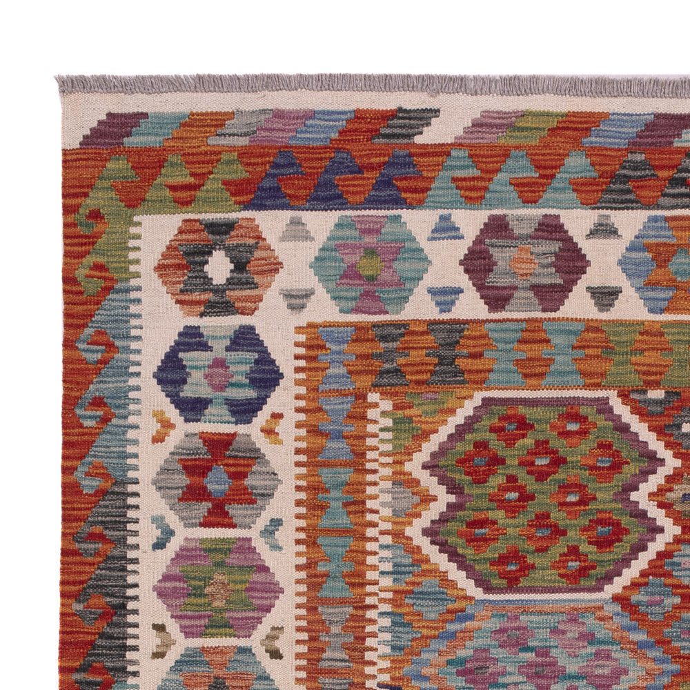 Kilim Maimana Rug 195x158cm - Wool Rug