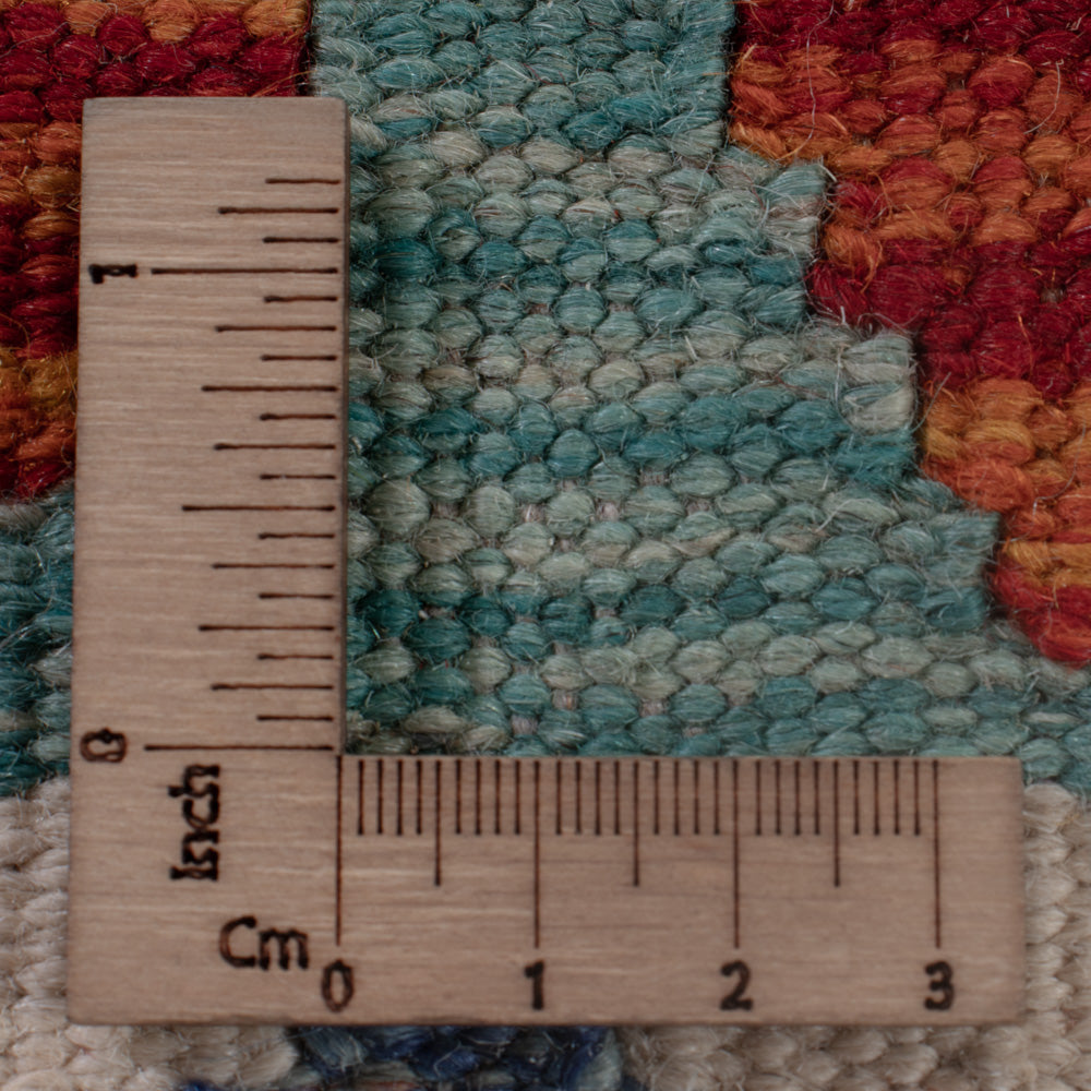 Kelim Rug - Splash - 195 x 158 cm - multicolored