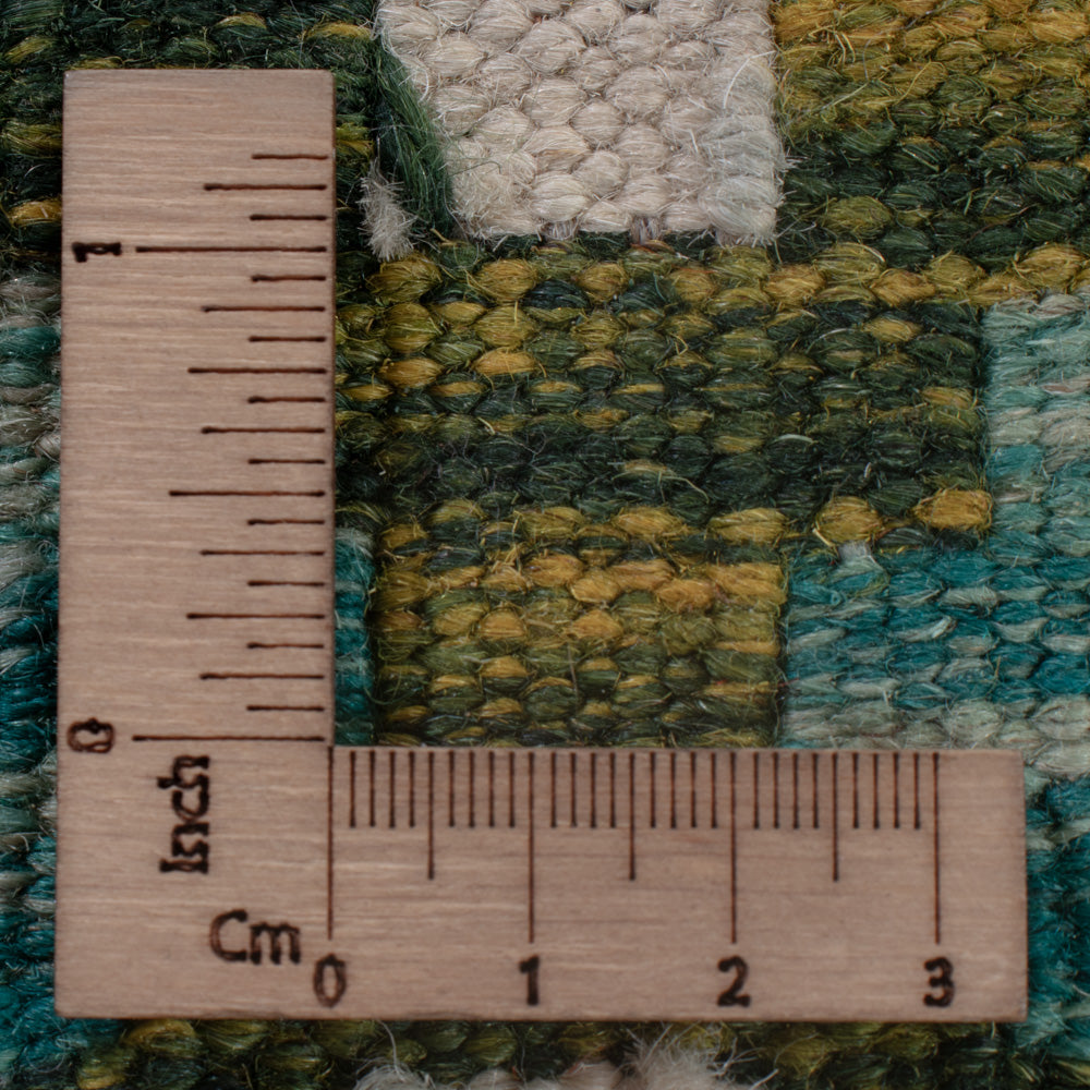 Kelim Rug - Splash - 202 x 151 cm - multicolored