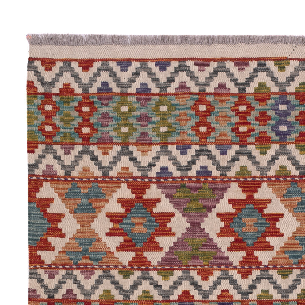 Kilim Maimana Rug 198x148cm - Wool Rug