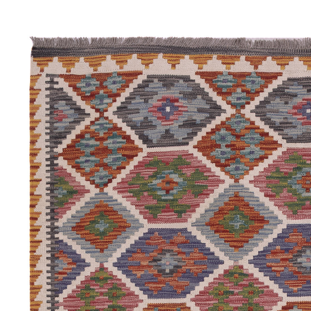 Kilim Maimana Rug 204x146cm - Wool Rug