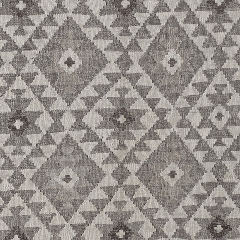 Kelim Rug - Splash - 294 x 203 cm - light grey