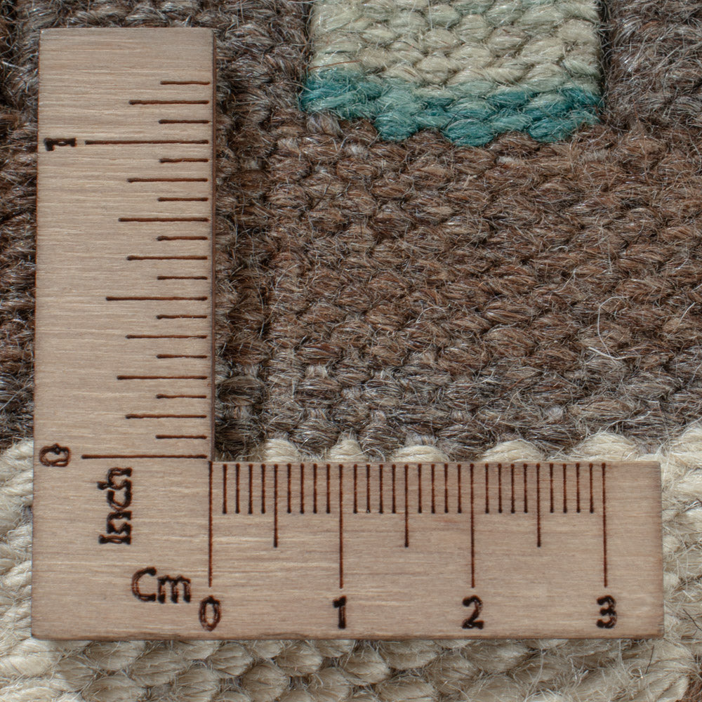 Kelim Rug - Splash - 286 x 206 cm - dark grey