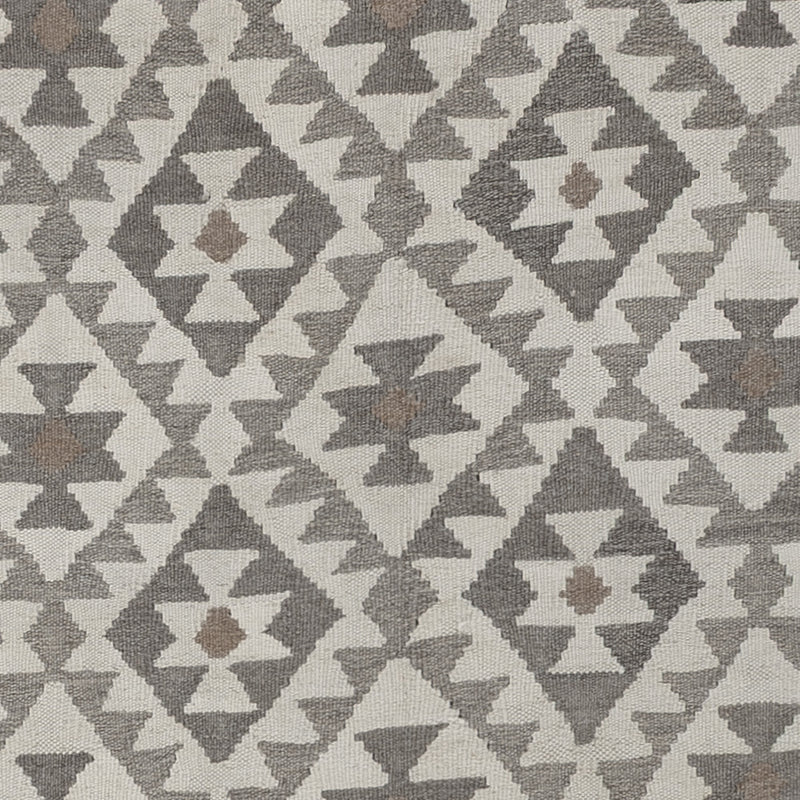 Kelim Rug - Splash - 299 x 200 cm - light grey