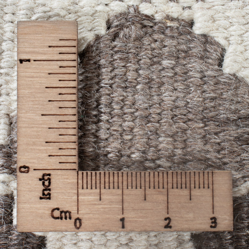 Kelim Rug - Splash - 244 x 185 cm - light grey