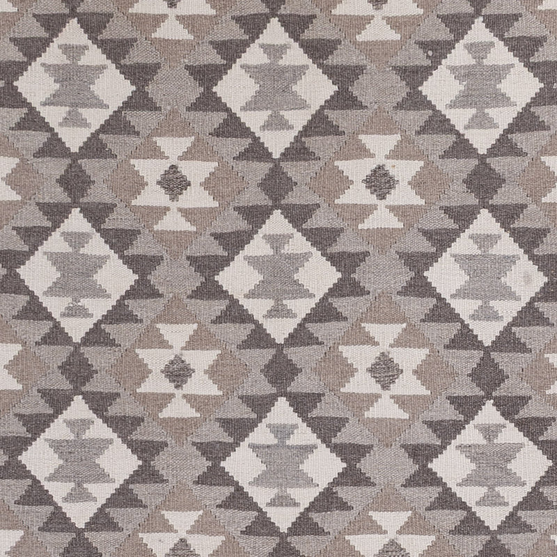 Kelim Rug - Splash - 251 x 188 cm - light grey
