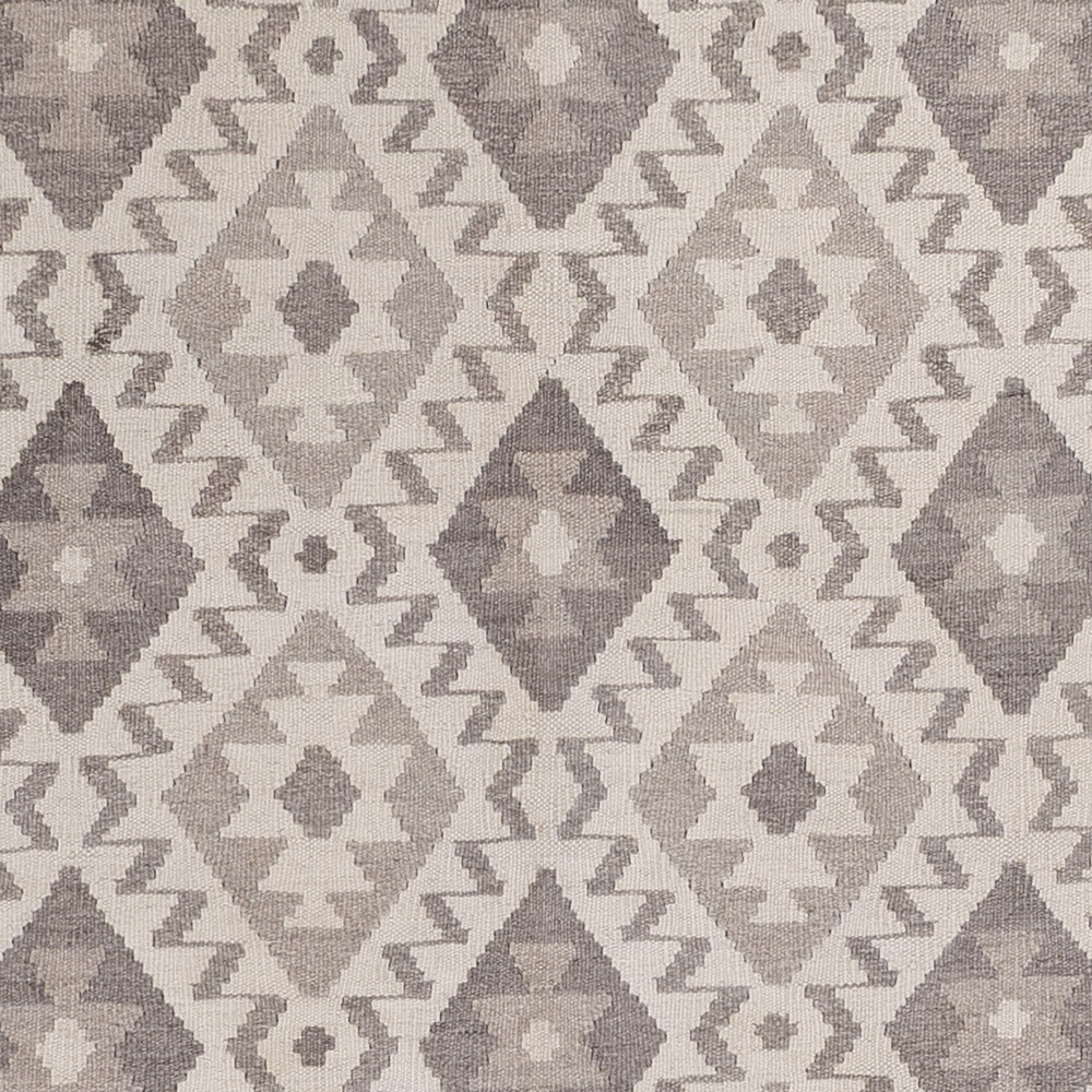 Kelim Rug - Splash - 240 x 179 cm - light grey