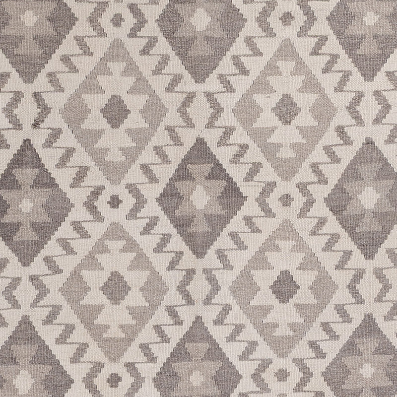 Kelim Rug - Splash - 240 x 179 cm - light grey