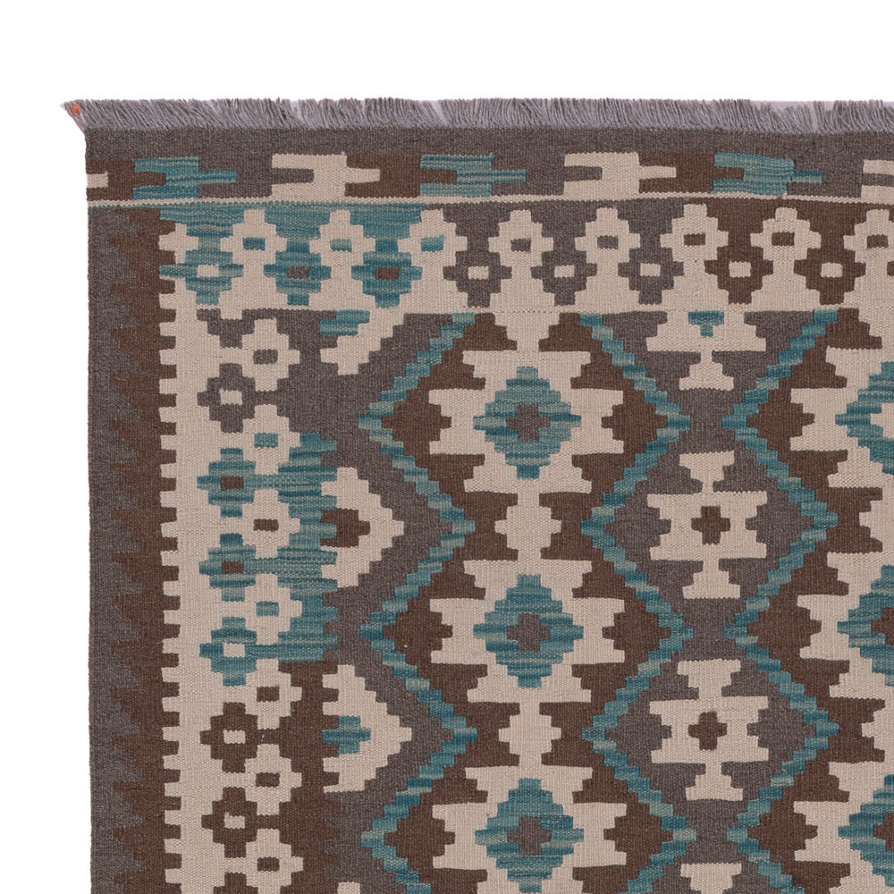 Kilim Maimana Rug 190x147cm - Wool Rug