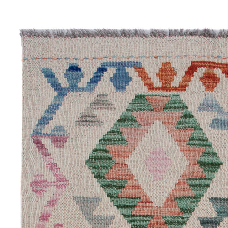 Kelim Rug - Splash - 126 x 80 cm - multicolored