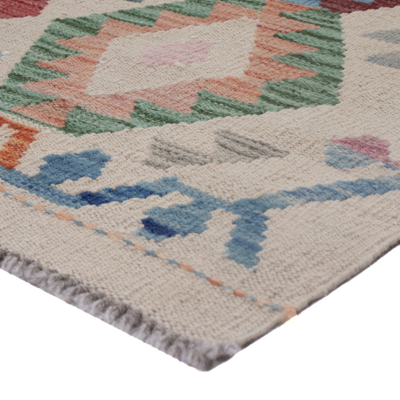 Kelim Rug - Splash - 126 x 80 cm - multicolored