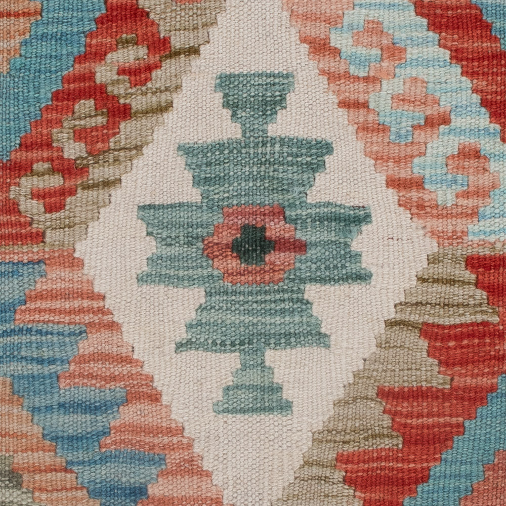 Kelim Rug - Splash - 128 x 82 cm - multicolored