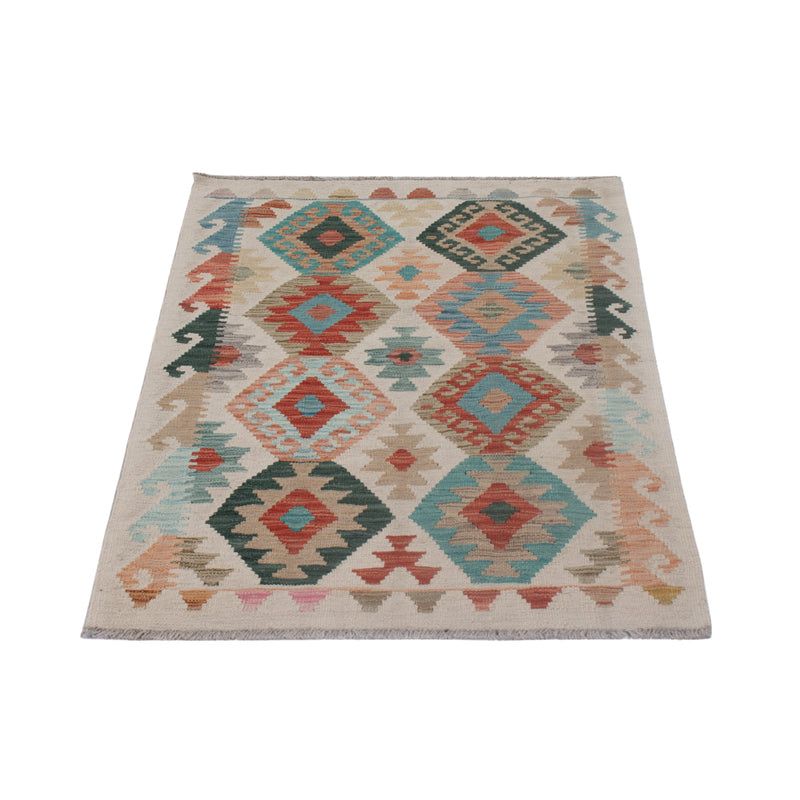 Kelim Rug - Splash - 128 x 82 cm - multicolored