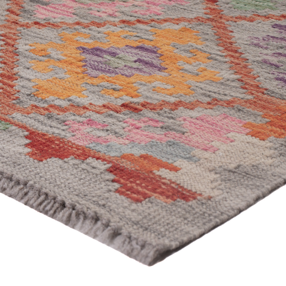 Kelim Rug - Splash - 130 x 83 cm - multicolored