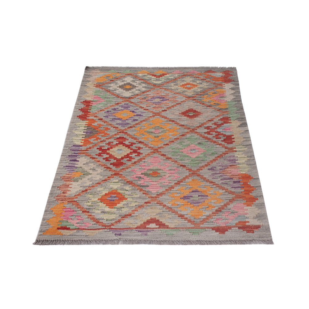 Kelim Rug - Splash - 130 x 83 cm - multicolored