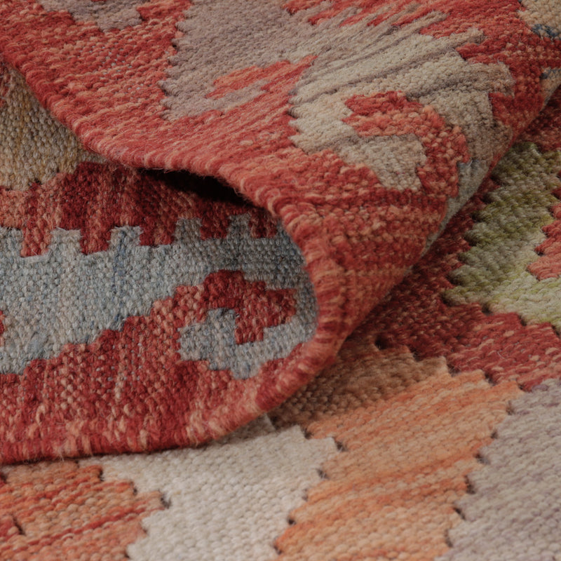 Kelim Rug - Splash - 126 x 88 cm - multicolored